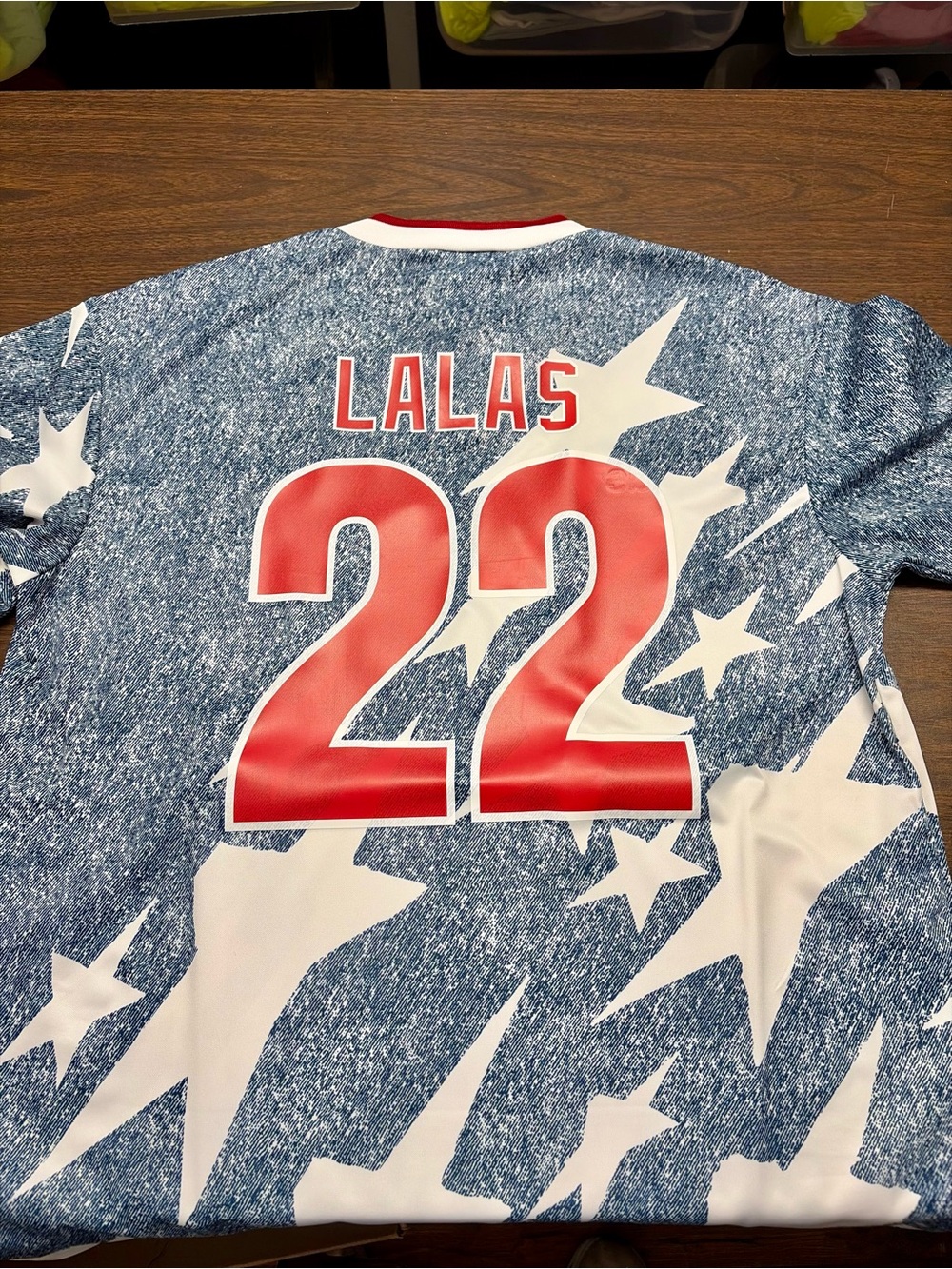 Adidas Alexi Lalas #22 Medium Soccer Jersey 1994 reissue (new with tags)